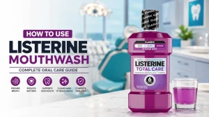 How to use Listerine mouthwash for complete oral care guide with fresh breath and gum health
