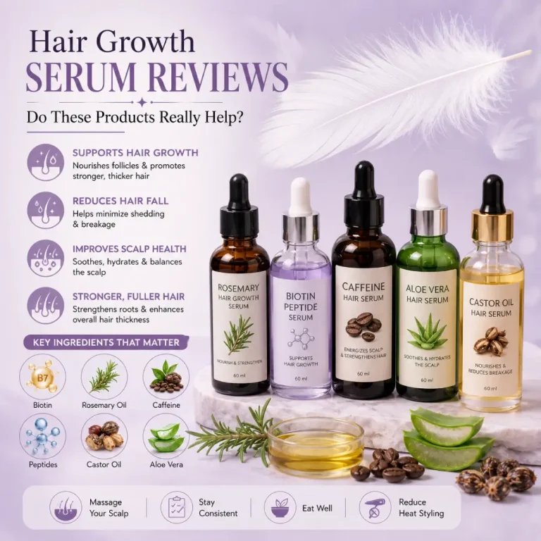 Hair growth serum benefits and ingredients