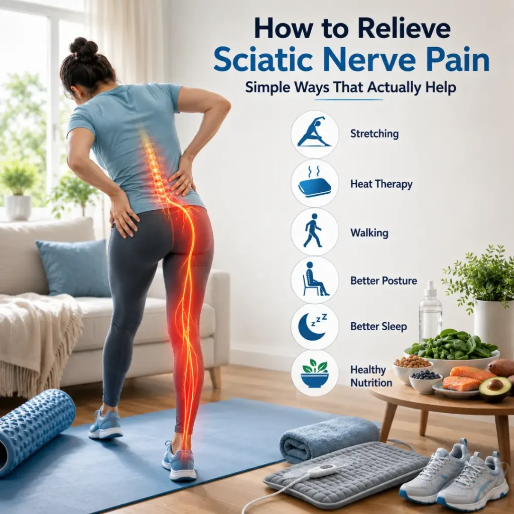 How to relieve Sciatic Nerve Pain