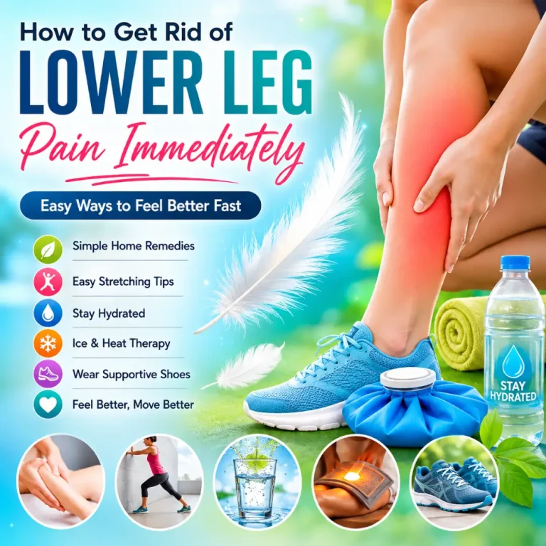 How to relieve lower leg pain