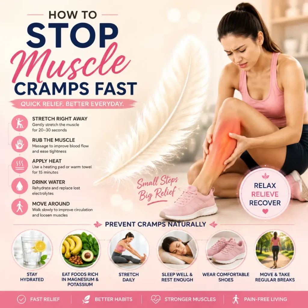 How to Stop Muscle Cramps Fast