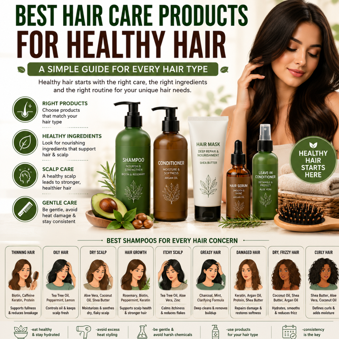 best hair care products for healthy hair