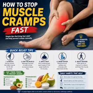 How to Stop Muscle Cramps Fast