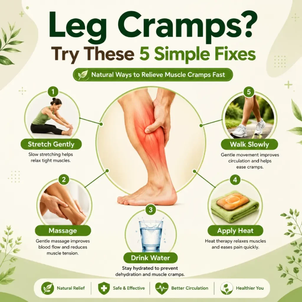 5 simple fixes for leg crumps