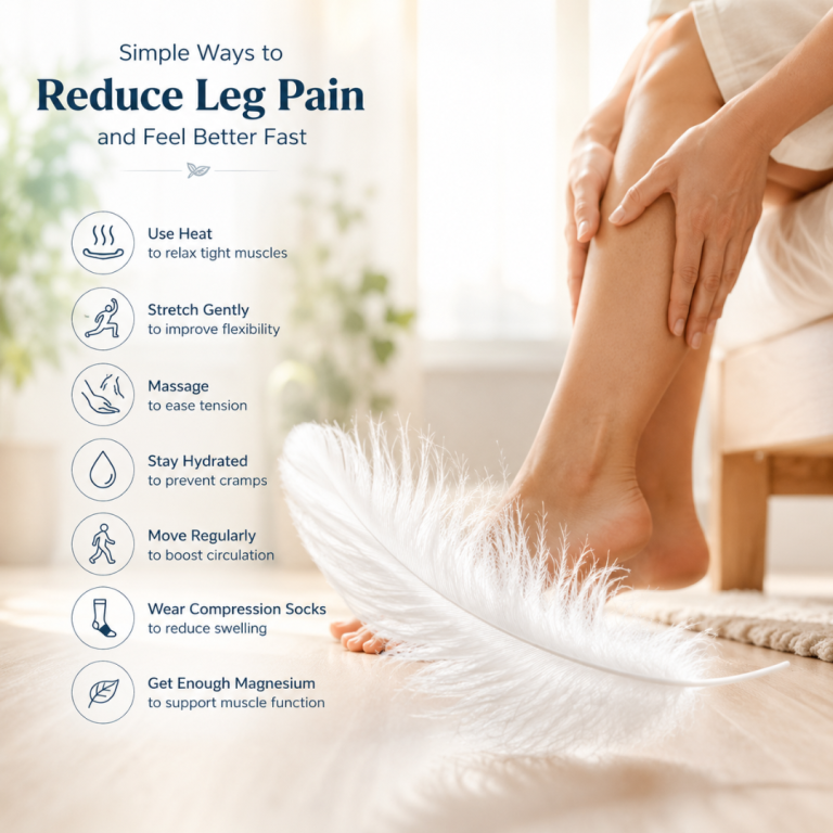 Reduce leg pain